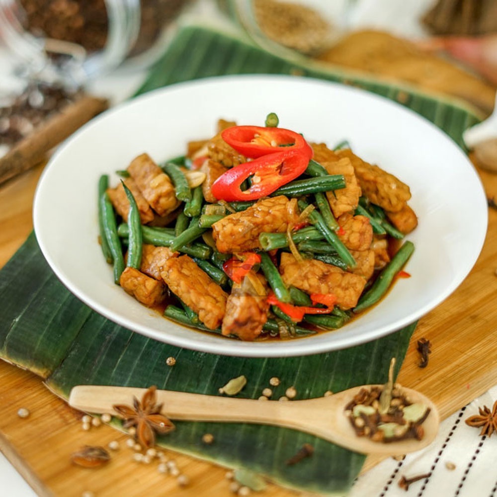 Stir-fried Tempe Soy Sauce (Oseng Tempe Kecap)